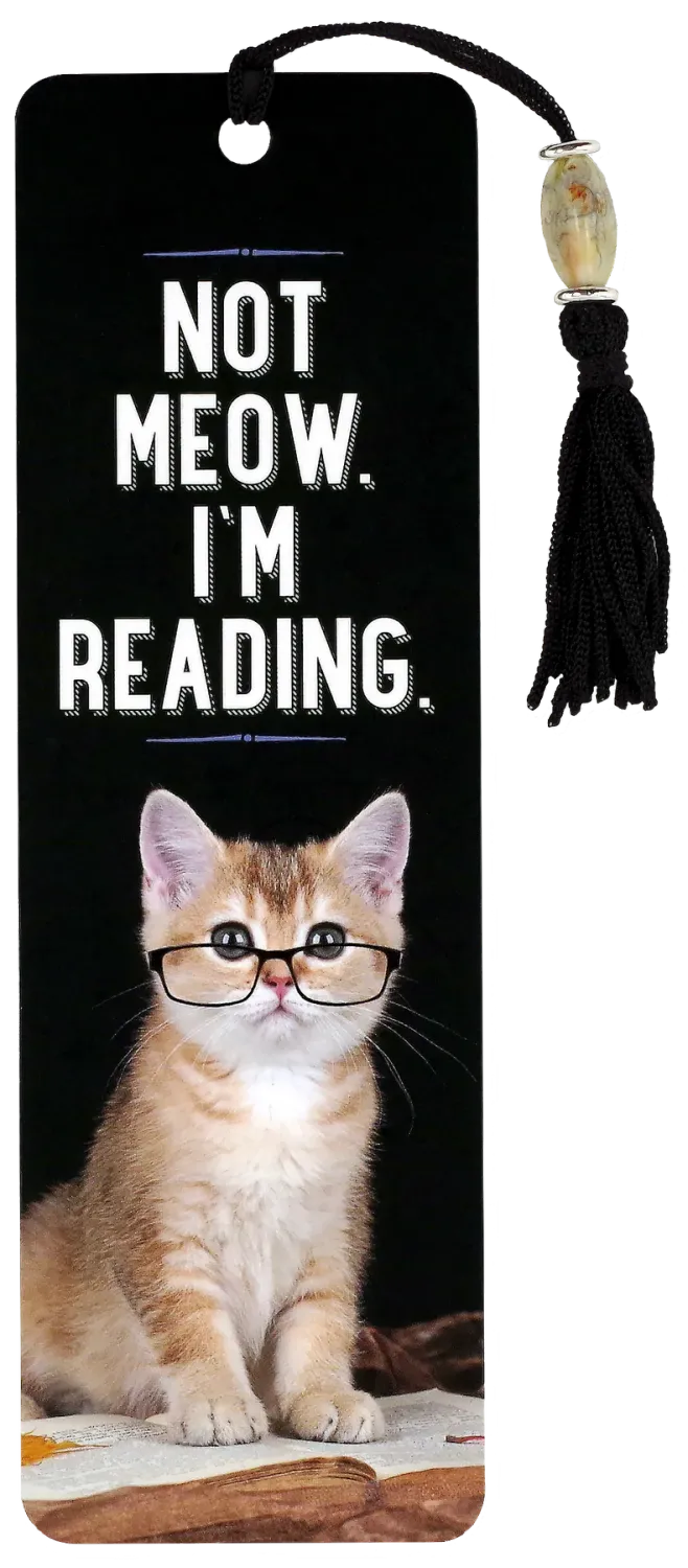 Book Mark - Not Meow, I'm Reading