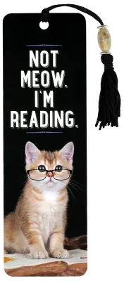 Book Mark - Not Meow, I'm Reading