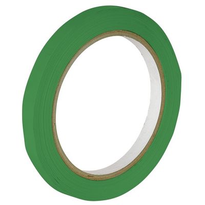 Bag Sealing Tape, Green, 3/8 x 66M Roll
