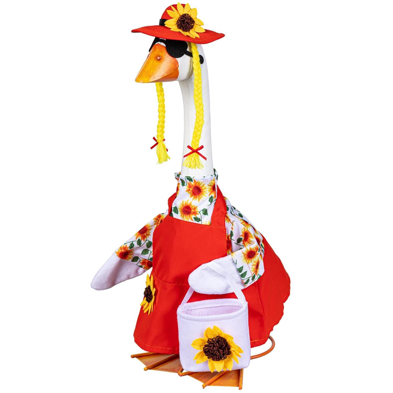Giddy the Porch Goose Outfit Sunflower Dress