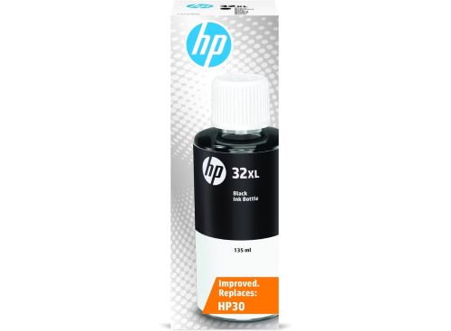 HP 32XL High Yield Black Ink Bottle, 135ml