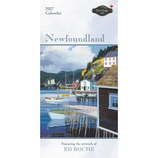 Vertical Newfoundland  Pine Ridge Art 2027 Calendar