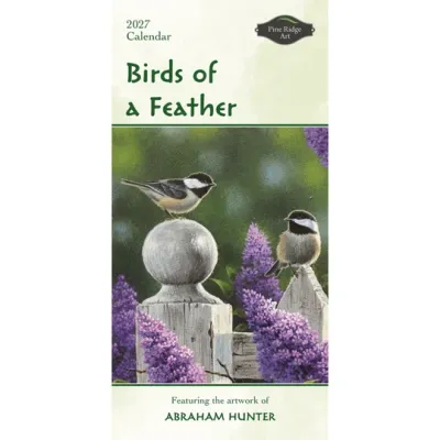 Vertical Birds Of A Feather Pine Ridge Art 2027 Calendar