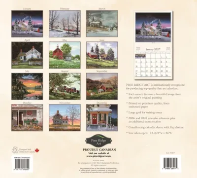 2027 Calendar A Place To Call Home