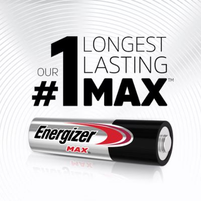 Energizer MAX AA Batteries, Alkaline, 36 Pack
