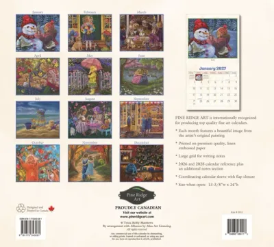 2027 Calendar Young At Heart Pine Ridge Art