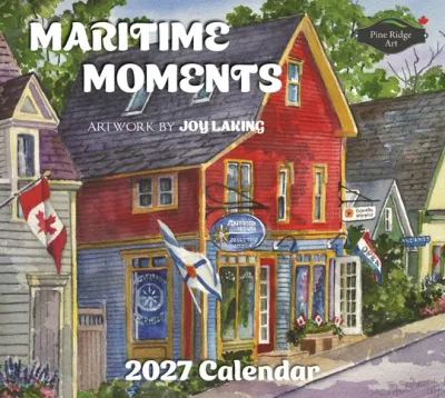 2027 Calendar Maritime Moments Pine Ridge Art