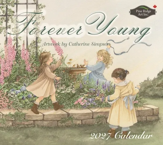 2027 Calendar Forever Young Pine Ridge Art