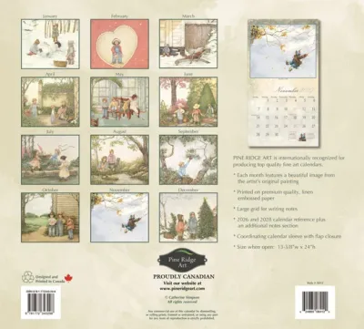 2027 Calendar Forever Young Pine Ridge Art