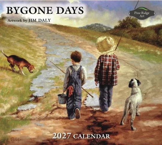2027 Calendar By Gone Days Pine Ridge Art