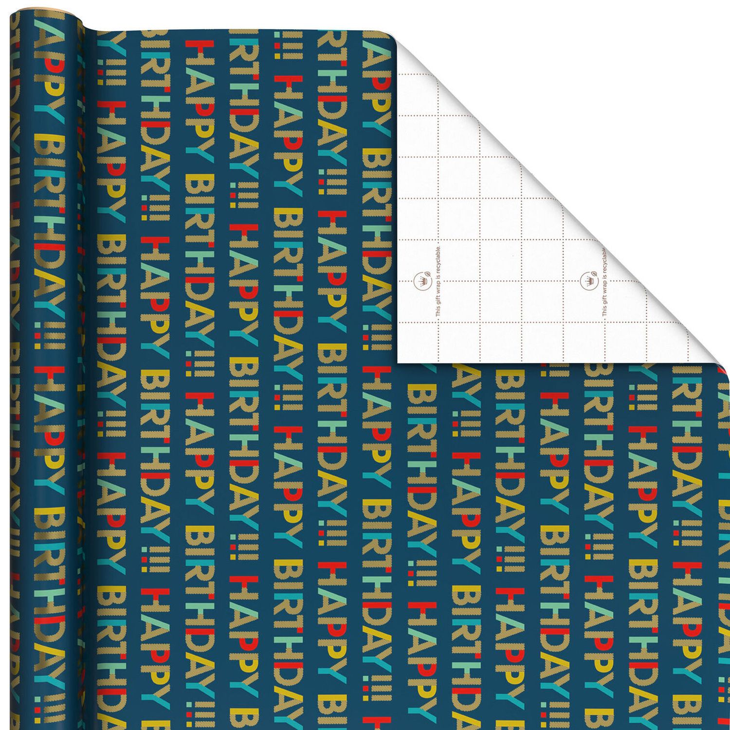 Happy Birthday Heritage Wrapping Paper