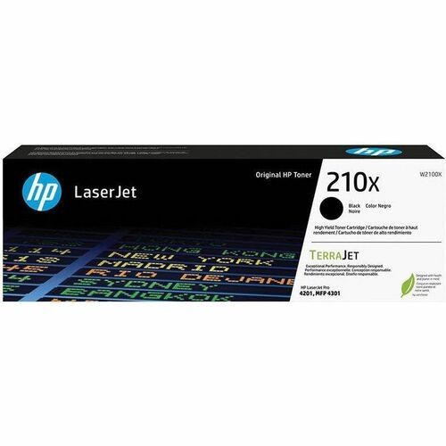 HP 210X Black High Yield Toner Cartridge