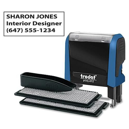 Trodat Do-It-Yourself Typomatic Stamp Kit, 4912