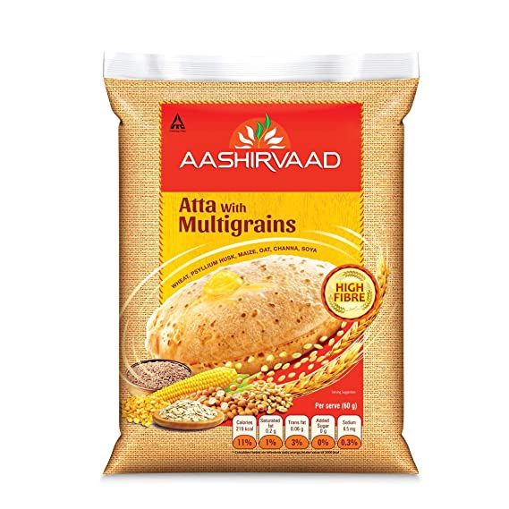 Aashirvaad  Multigrain Atta 10lbs