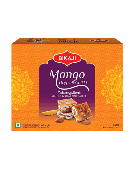 Bikaji Mango Dry Fruit Chikki 250g