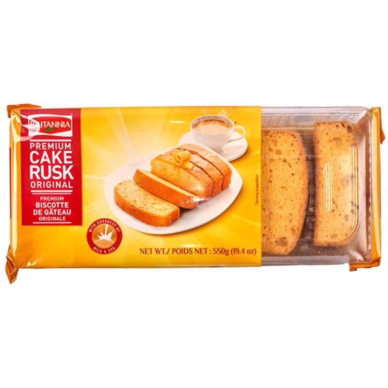 Britannia Cake Rusk 550g