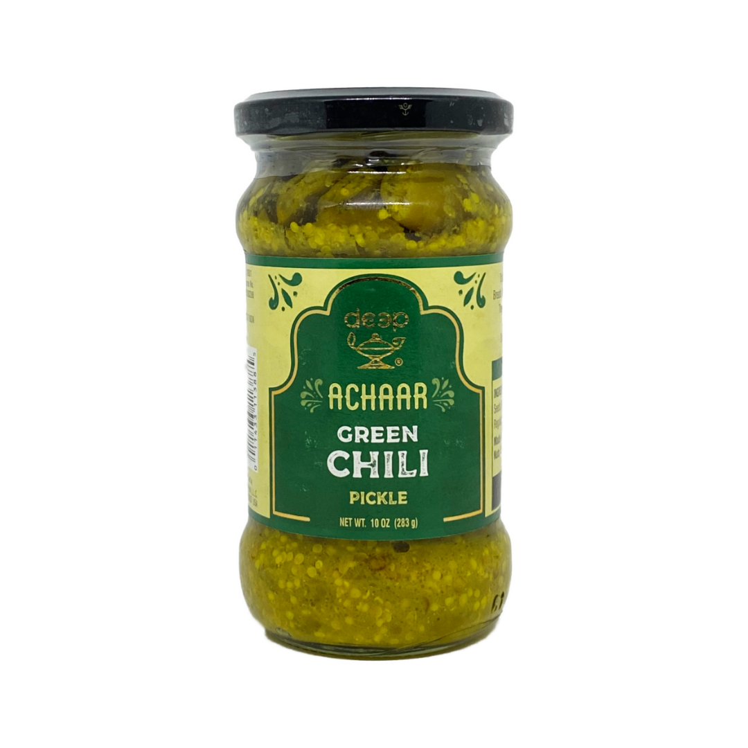 Deep Green Chilli Pickle 10oz