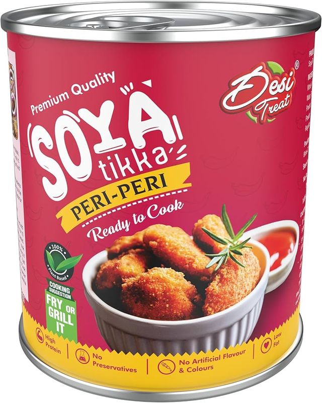 Desi Soya Tikka Peri Peri 800g