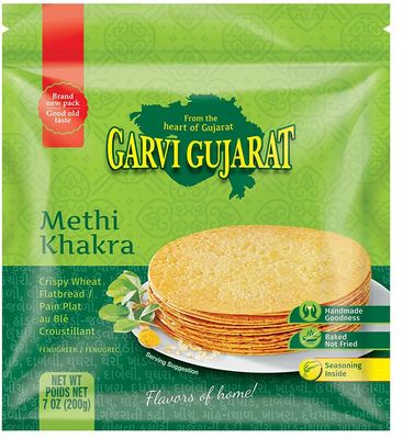 Garvi Gujarat Khakhra Methi 200g