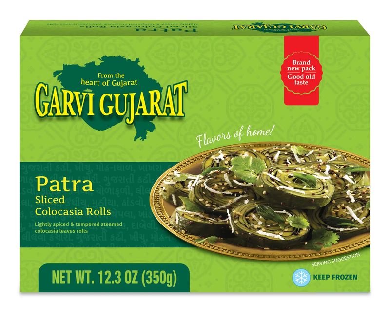 Garvi Gujarat Patra Slice 350g Frozen
