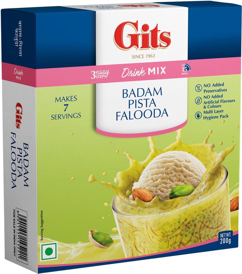 Gits Badam Pista Falooda 200gm