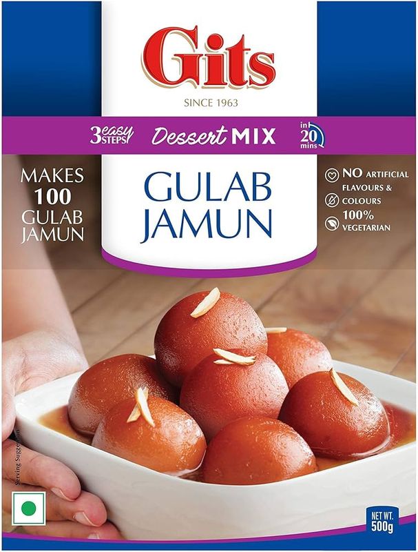 Gits Gulab Jamun Mix 500gm