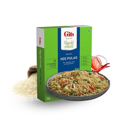 Gits RTE Veg Pulao