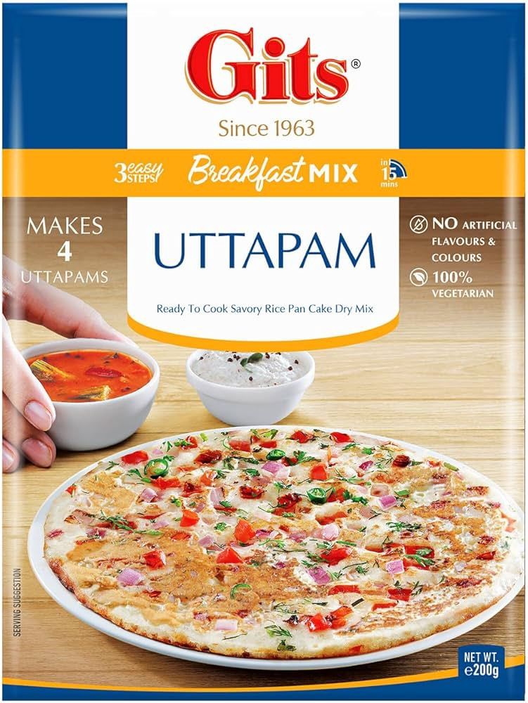 Gits Uttapam Mix 200gm
