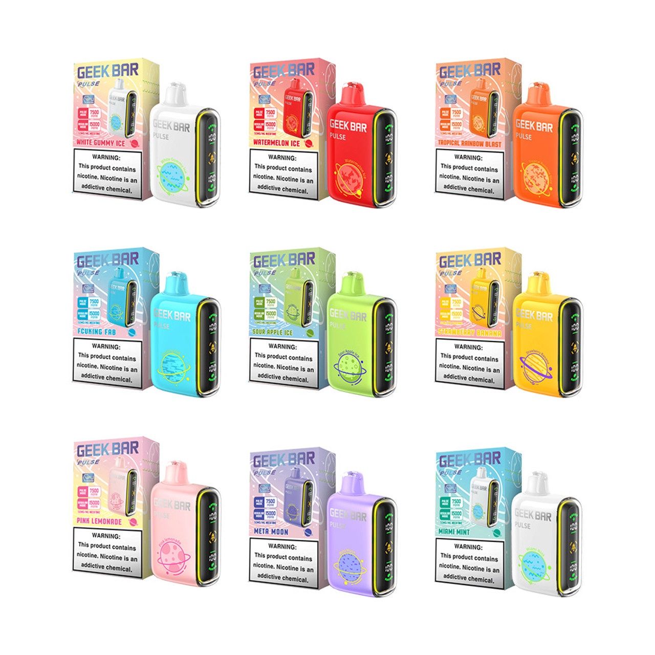 Geek Bar Pulse 15,000 Puff Disposable