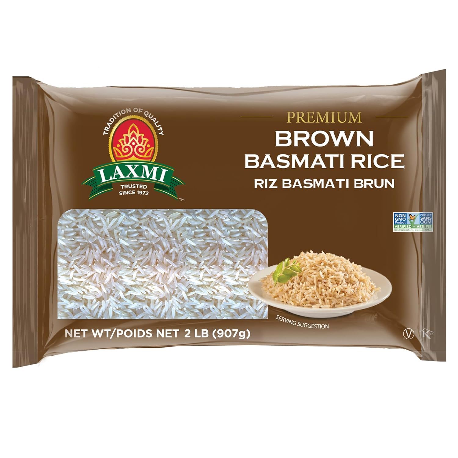 Lx Brown Basmati Rice 4lb