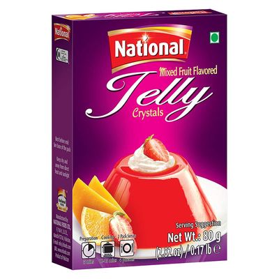 National Mixed Fruit Jelly 80g