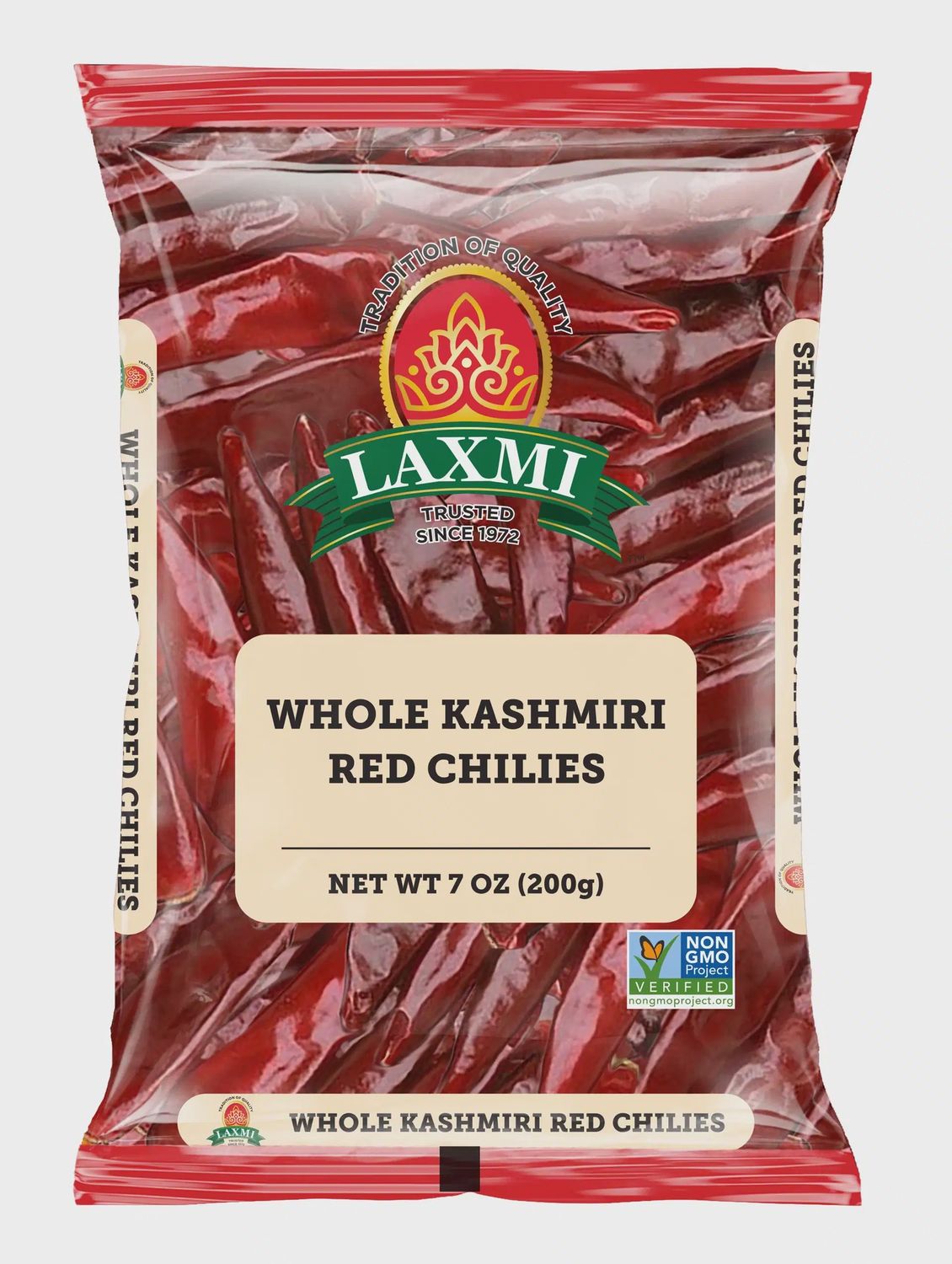 Lx Whole Kashmiri Red Chilies 200g