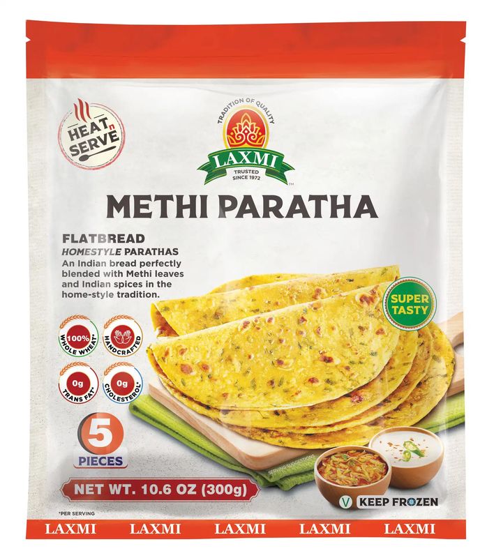 LX Methi Paatha 5 pcs