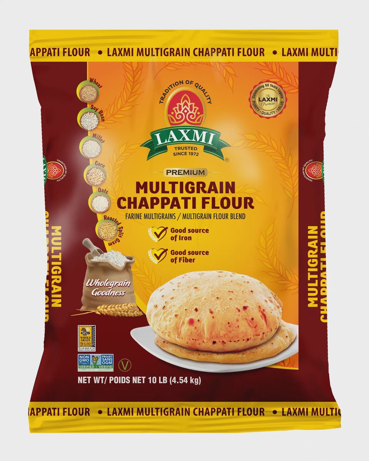 Lx Multigrain Atta 10lb