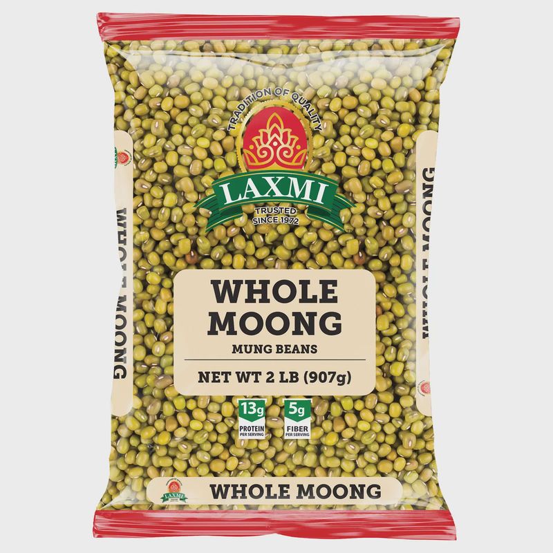 Lx Whole Moong (bold) 2lb