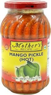 Mother&#39;s Mango Pickle hot 500g