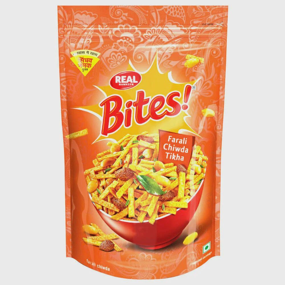 Real Bites Farali Chiwda Tikha 400g