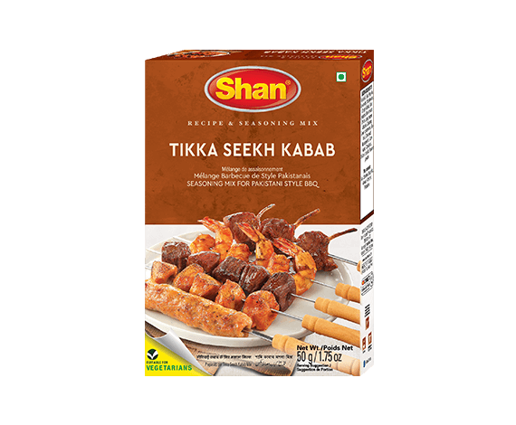 Shan Tikka Seekh Kabab
