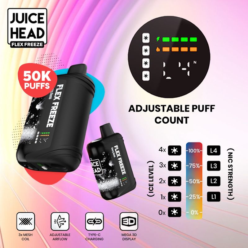 Juice Head Flex Freeze 50K Puff
