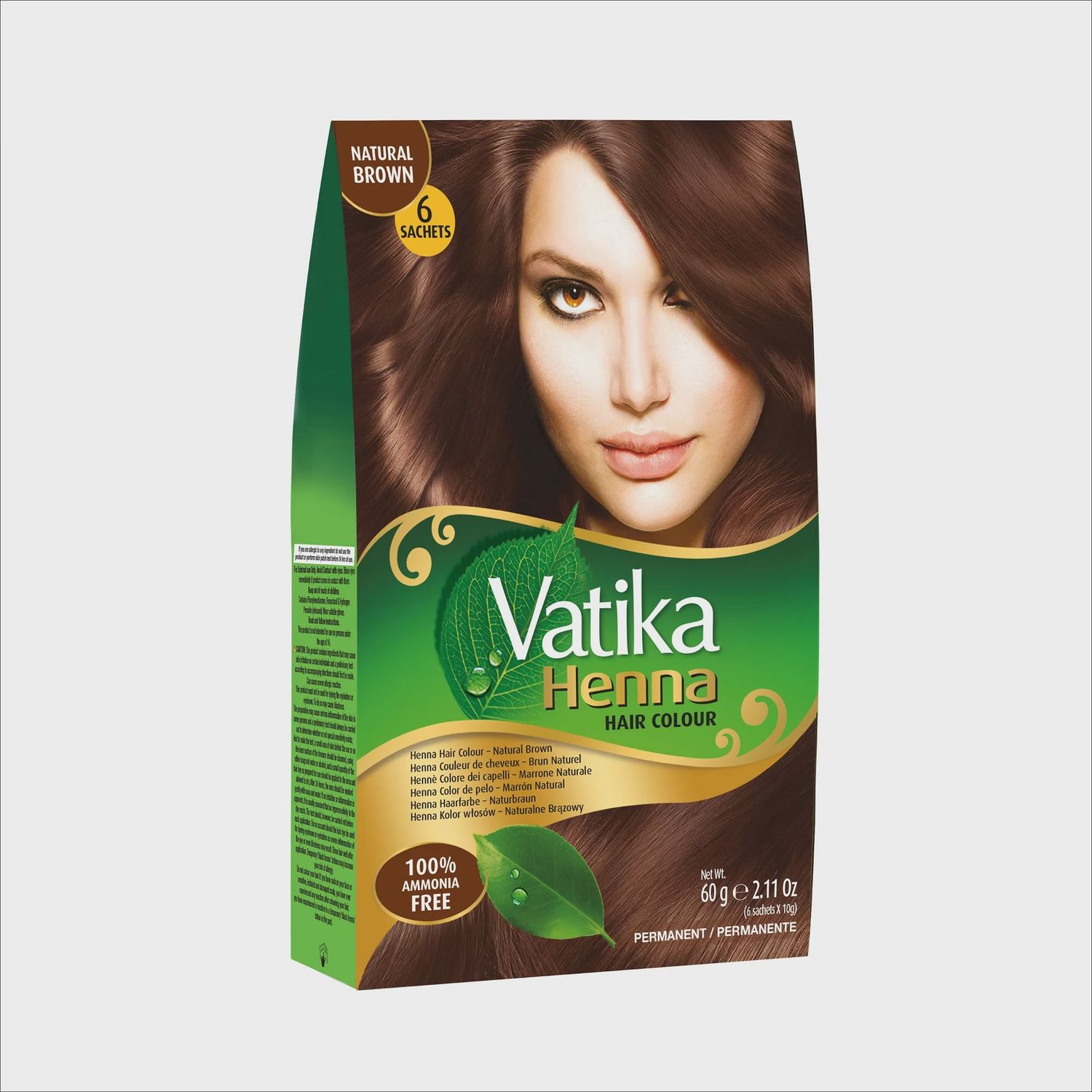Vatika Henna Natural Brown