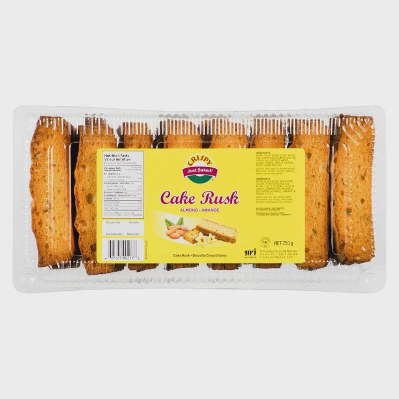 Crispy Almond Cake Rusk 550g