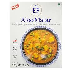 EF RTE Meals, meal: Aloo Matar