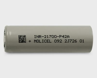21700 Molicel P42A 4200mAh 45A Battery