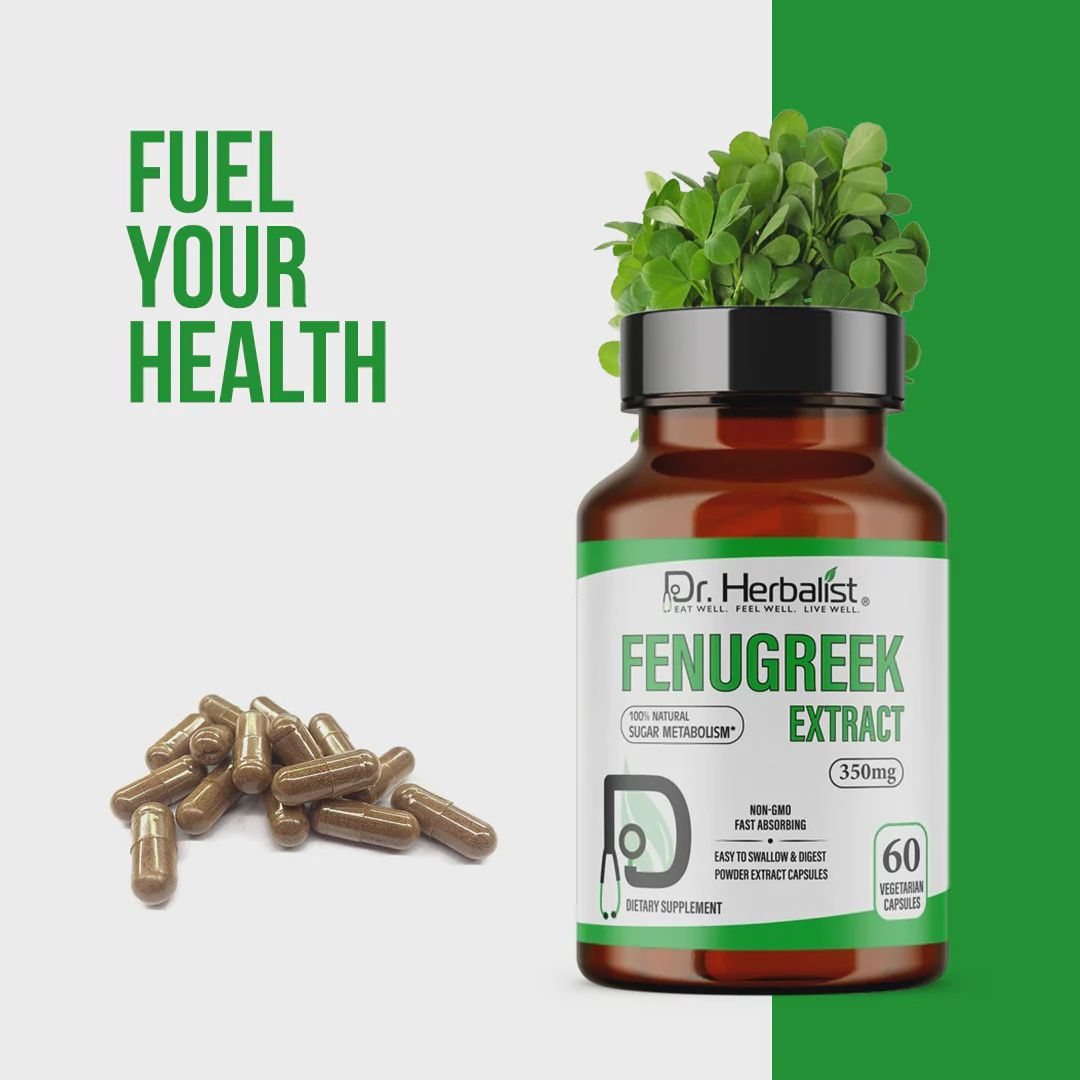 Dr.Herbalist Fenugreek capsules 350mg