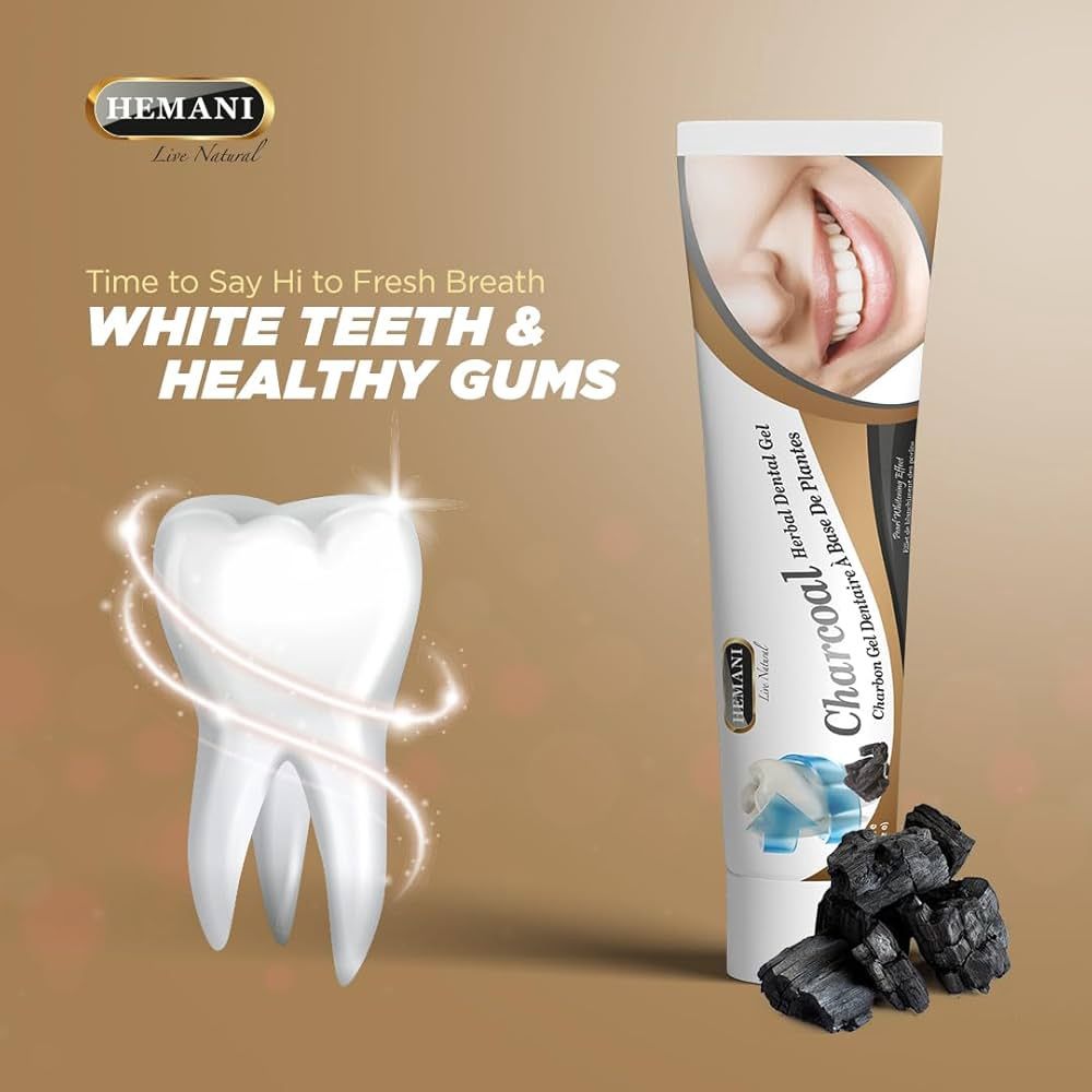 Hemani Charcoal toothpaste 100g