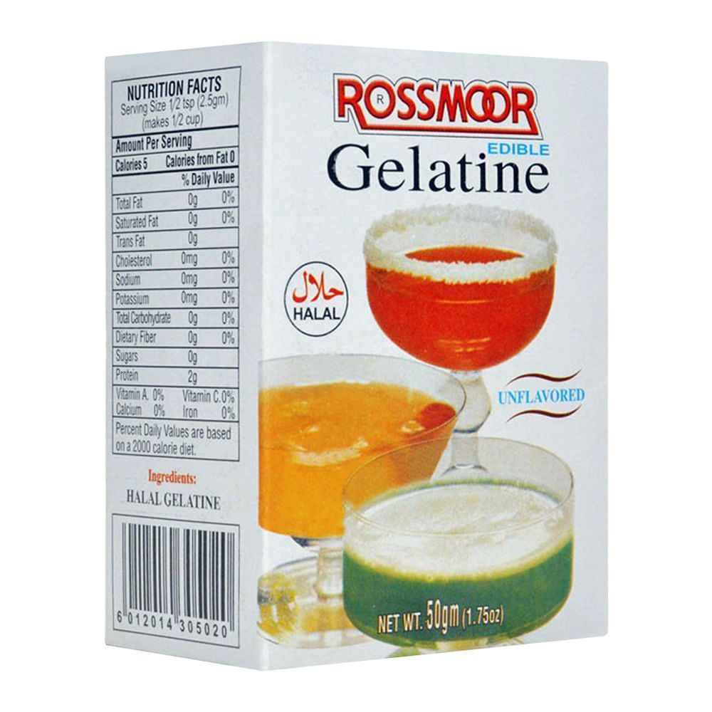 Rossmoor Halal Gelatine 50g