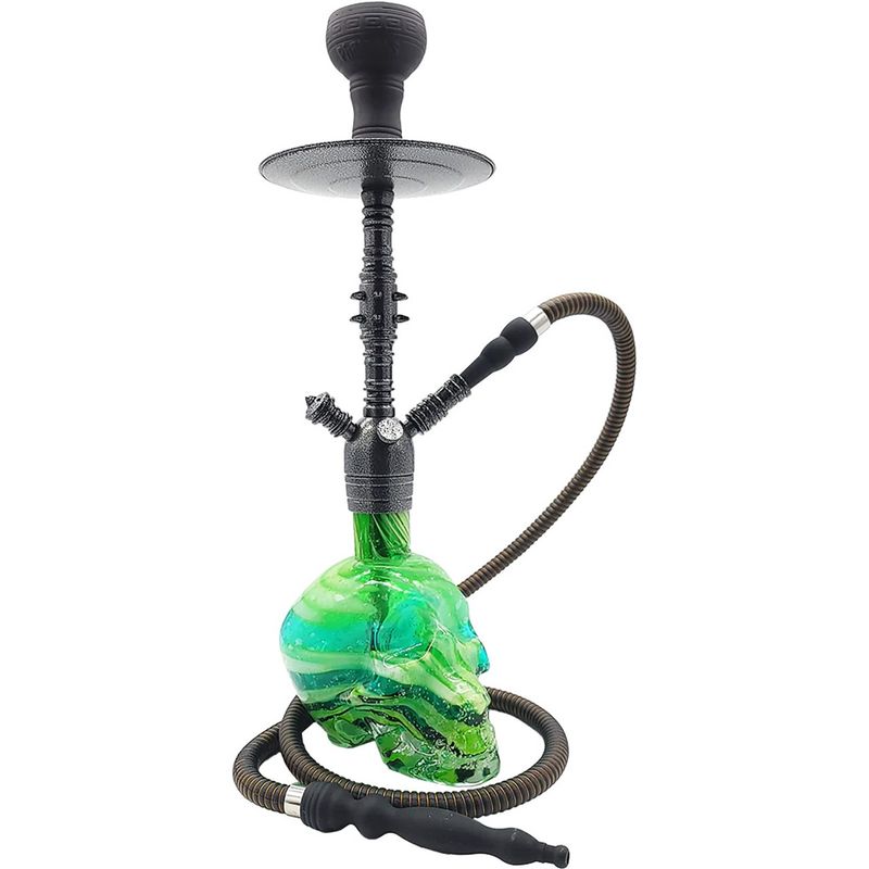 Pharaohs Skull 21 Inch Single Hose Hookah