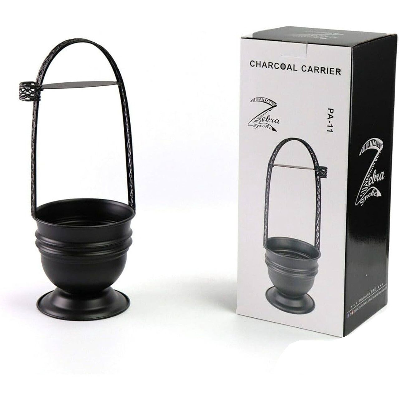 Zebra Smoke Hookah Charcoal Carrier Basket