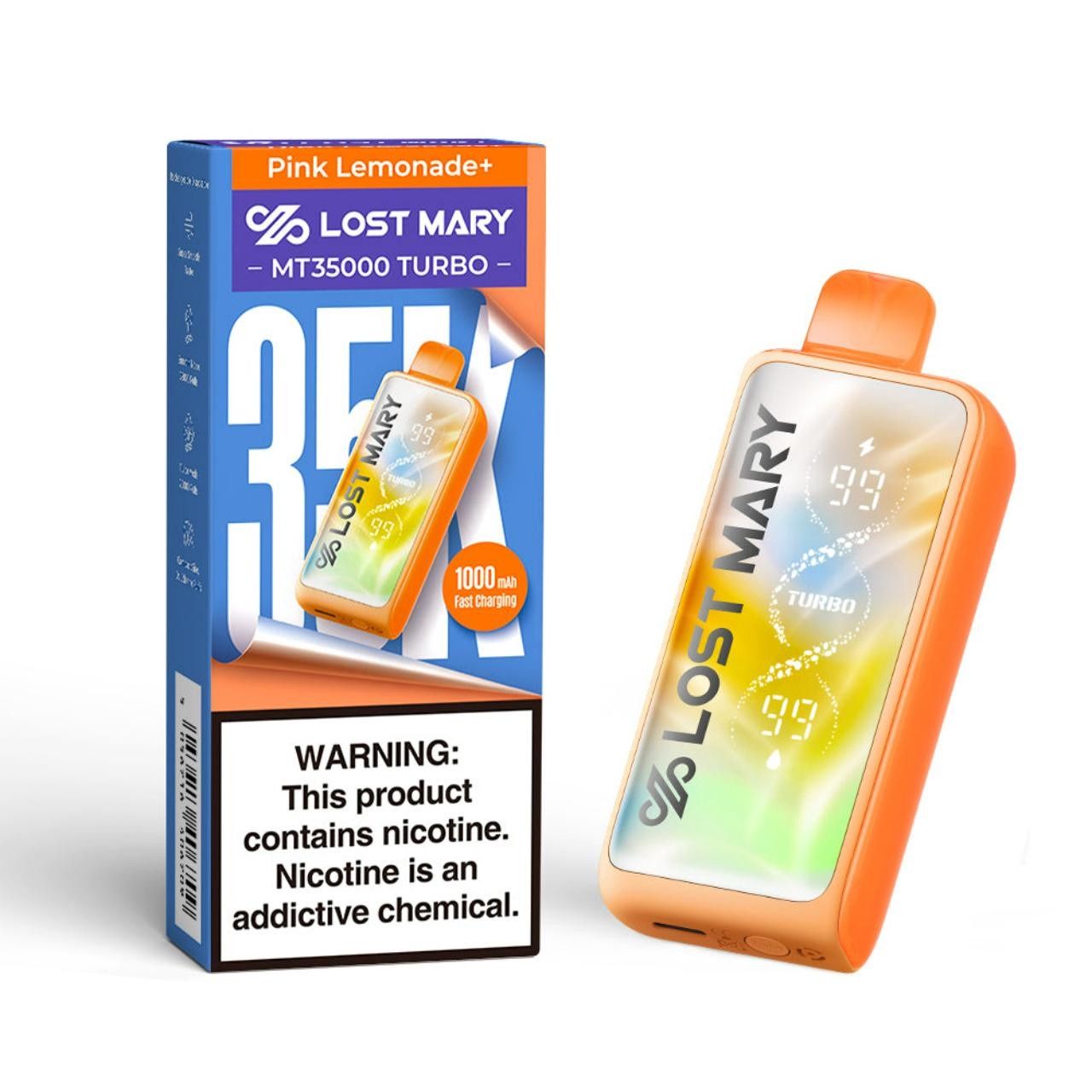 Lost Mary MT 35,000 Puff Turbo Disposable, Flavor: Pink Lemonade