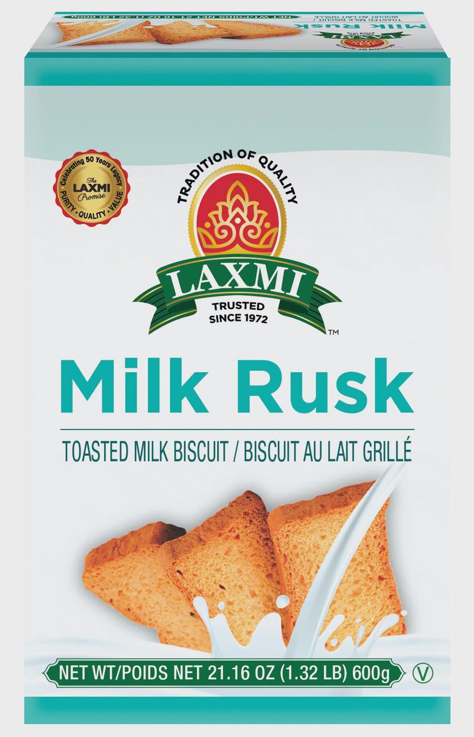 Lx Milk Rusk 600g